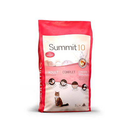 Summit 10 Life Stages Cat Complet Chicken
